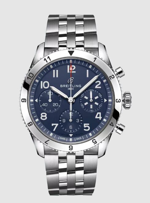 Best Breitling CLASSIC AVI CHRONOGRAPH 42 TRIBUTE TO VOUGHT F4U CORSAIR A233801A1C1A1 Men Replica Watch